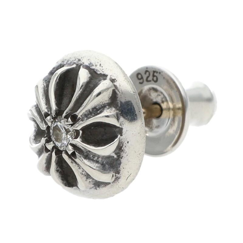 CHROME HEARTS（クロムハーツ） ピアス STUD CRSBLL DIA クロスボール