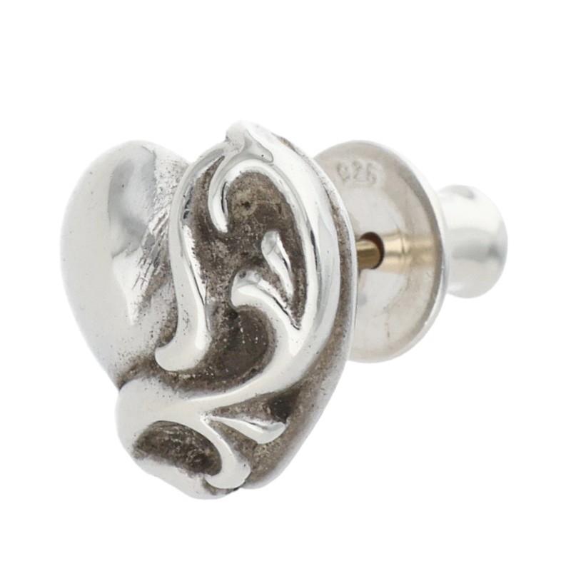 CHROME HEARTS（クロムハーツ） ピアス STUD HEART ハートスタッド