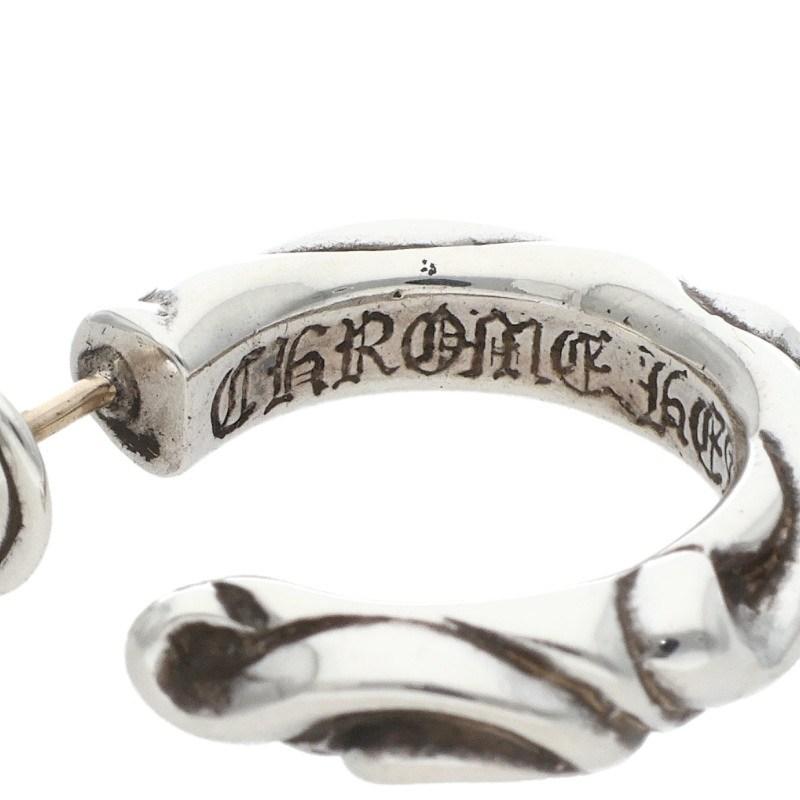 クロムハーツ ピアス HOOP SCROOL 1 スクロールフープ シルバーピアス