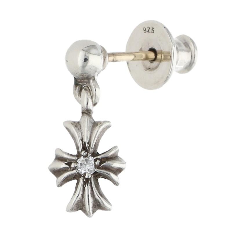 CHROME HEARTS（クロムハーツ） ピアス TNY E CH PLS DIA タイニーECH