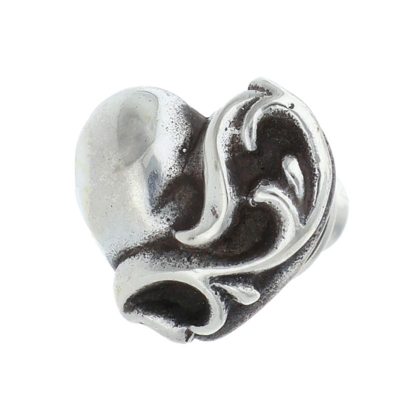 CHROME HEARTS（クロムハーツ） ピアス STUD HEART ハートスタッド