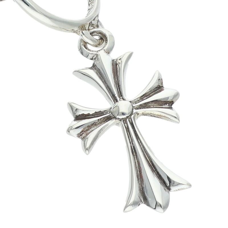 【確実正規品】 CHROME HEARTS タイニー chクロスピアス片耳 CHROME HEARTS（クロムハーツ） ピアス TINY CH CROSS タイニーCH