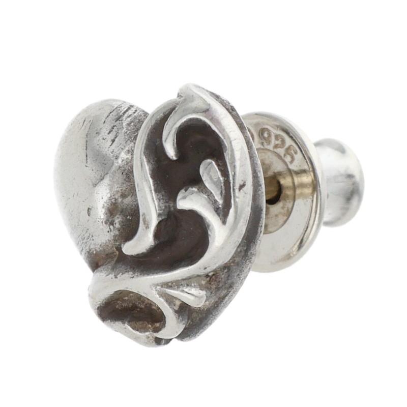 CHROME HEARTS（クロムハーツ） ピアス STUD HEART ハートスタッド