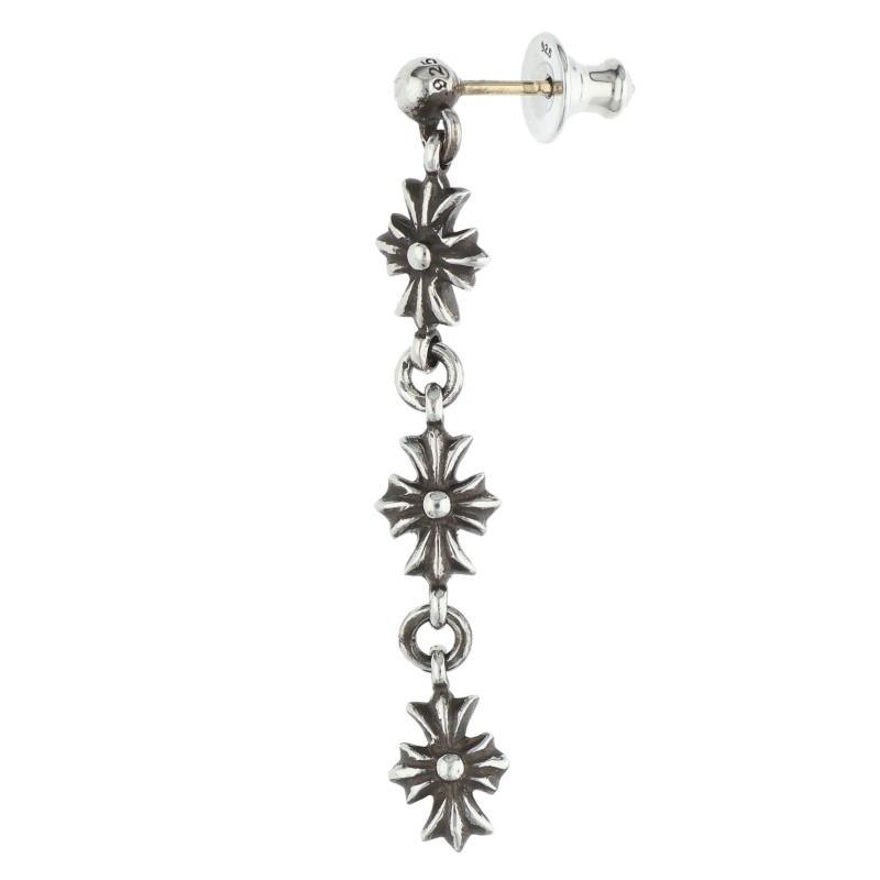 クロムハーツ　タイニーECHプラス3ドロップピアス　未使用品 CHROME HEARTS（クロムハーツ） ピアス TINY E CH PLS 3 タイニーECH