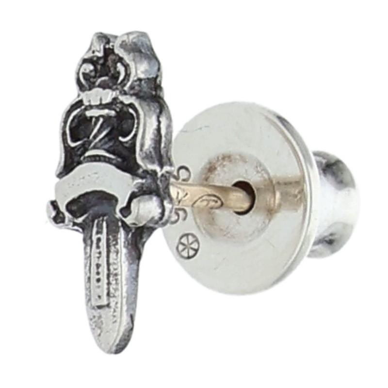 CHROME HEARTS（クロムハーツ） ピアス STUD DAGGER ダガー シルバー