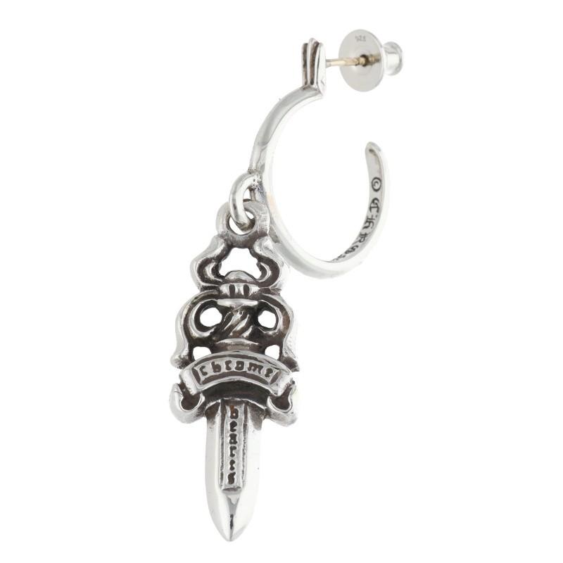 CHROME HEARTS（クロムハーツ） ピアス No5 DAGGER #5 ダガーフープ