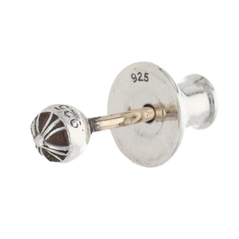 CHROME HEARTS（クロムハーツ） ピアス STUD CRS BALL MINI ミニクロス