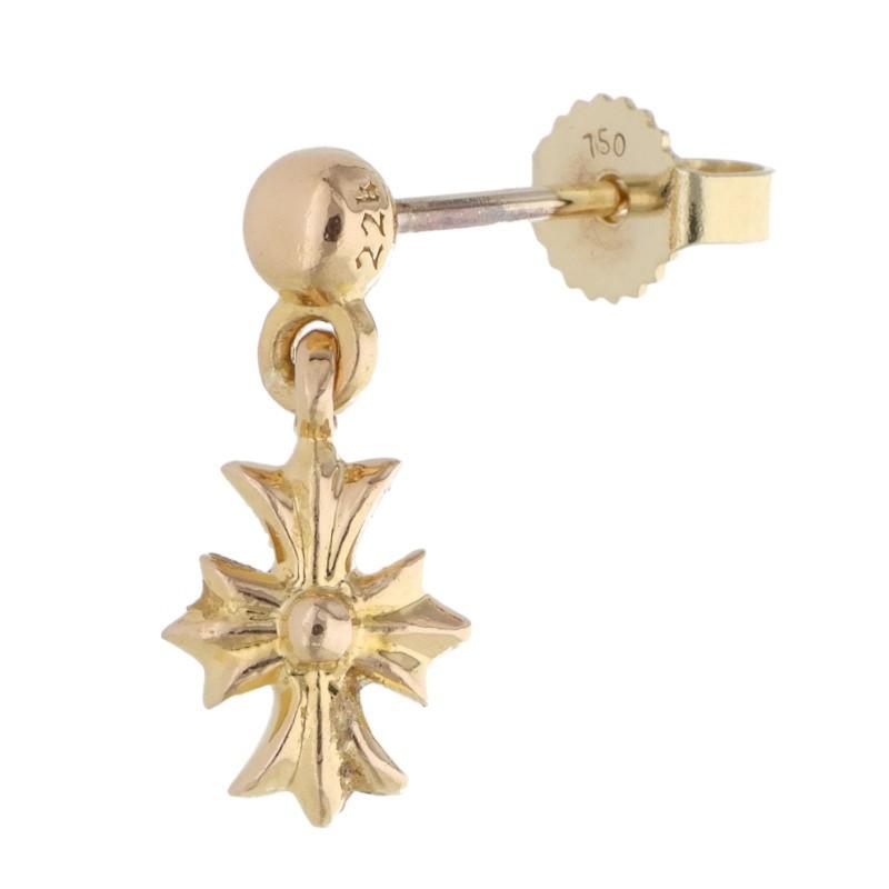 CHROME HEARTS（クロムハーツ） ピアス 22K TNY E CH PLS タイニーECH