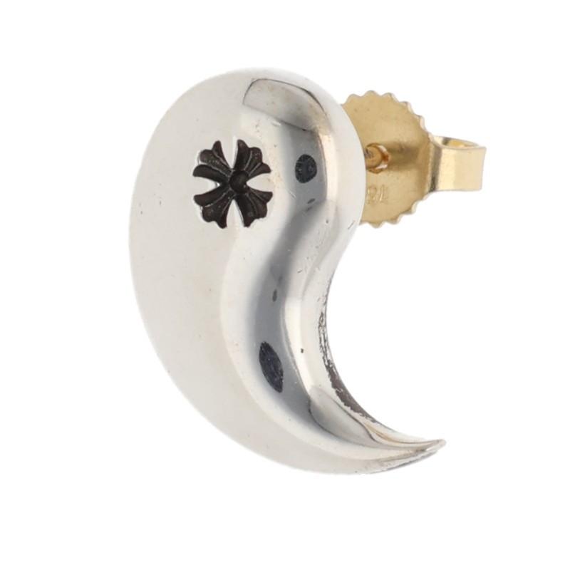 CHROME HEARTS（クロムハーツ） ピアス YIN YANG シルバーピアス 中古