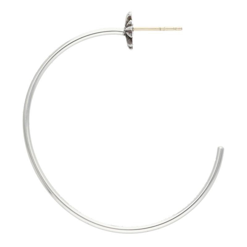 CHROME HEARTS（クロムハーツ） HOOP CH PLS CHプラスフープ シルバー