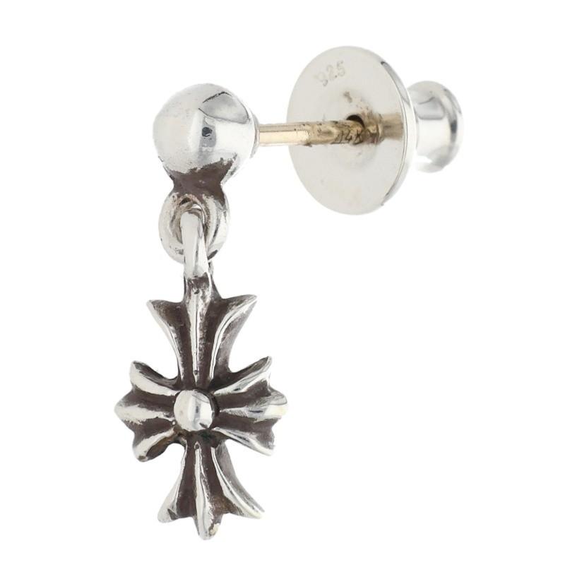 クロムハーツTNY E CH PLS タイニーECHプラスドロップピアスシルバー CHROME HEARTS（クロムハーツ） TNY E CH PLS 1 タイニーECHプラス