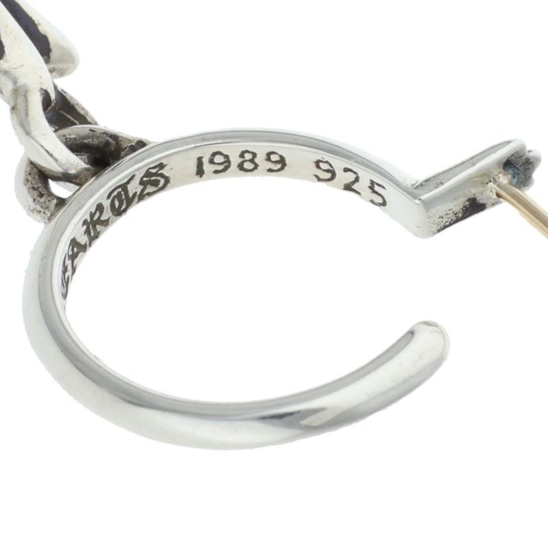 CHROME HEARTS（クロムハーツ） TINY CH CROSS タイニーCHクロスフープ