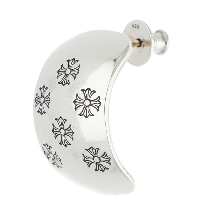 CHROME HEARTS（クロムハーツ） CHプラスベント シルバーピアス 中古