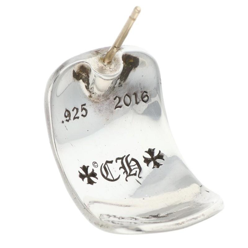 CHROME HEARTS（クロムハーツ） CHプラスベント シルバーピアス 中古