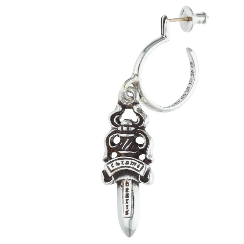 CHROME HEARTS（クロムハーツ） No5 DAGGER #5 ダガーフープ シルバー