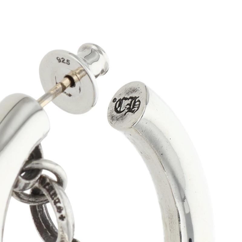 CHROME HEARTS（クロムハーツ） スタックCHクロスフープシルバーピアス