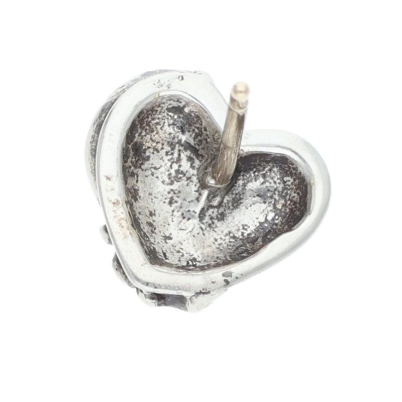 CHROME HEARTS（クロムハーツ） STUD HEART ハートスタッド シルバー