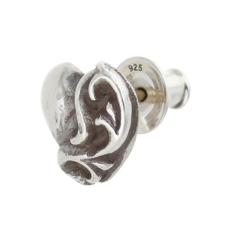CHROME HEARTS（クロムハーツ） STUD HEART ハートスタッド シルバー
