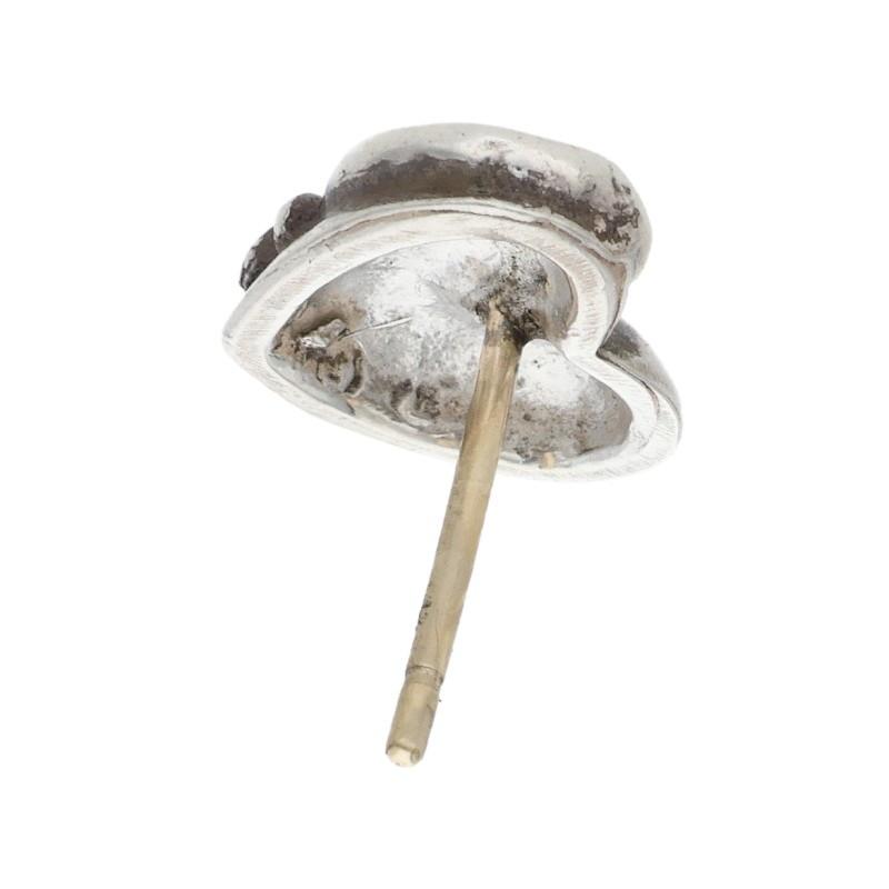 CHROME HEARTS（クロムハーツ） STUD HEART ハートスタッド シルバー