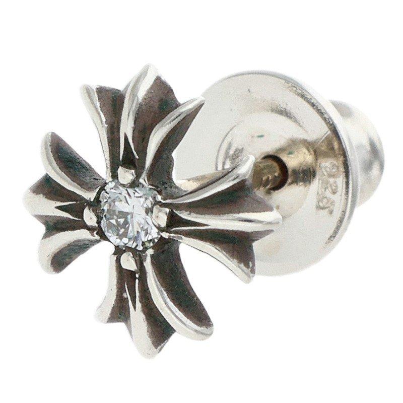 No2 CH PLS DIA CHプラススタッド 1ダイヤ シルバーピアス CHROME HEARTS（クロムハーツ） No2 CH PLS DIA CHプラススタッド 1