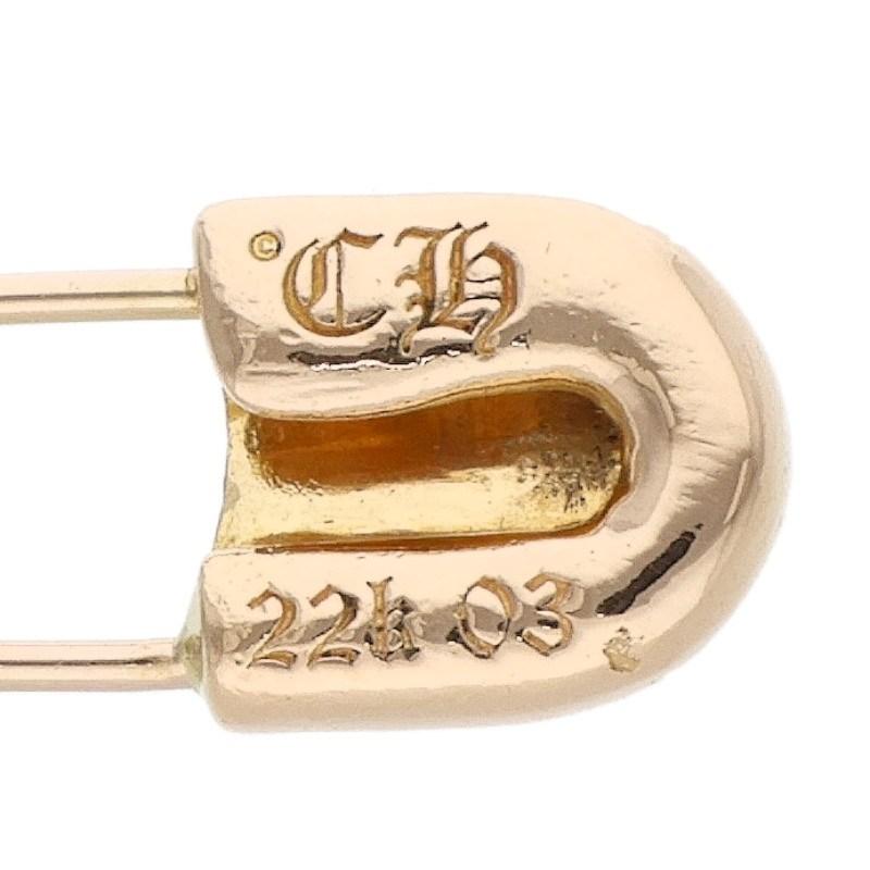 CHROME HEARTS（クロムハーツ） 22K ER SAFETY PIN セーフティピン