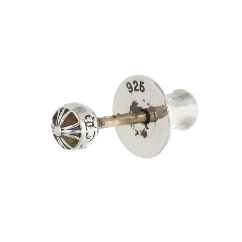 クロムハーツ CHROME HEARTSミニクロスボール スタッド ピアス CHROME HEARTS（クロムハーツ） STUD CRS BALL MINI ミニクロスボール