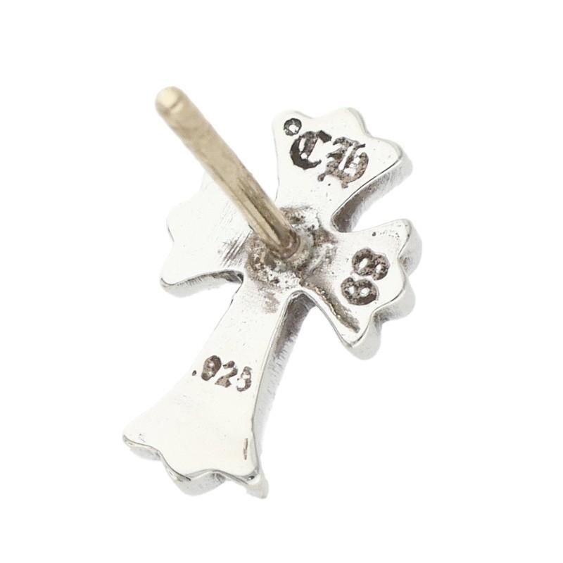 クロムハーツシルバーCH CRSS 2 FAT/CHクロスファットスタッド CHROME HEARTS（クロムハーツ） CH CRSS 2 FAT CHクロスファット