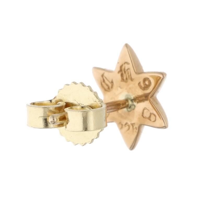 CHROME HEARTS（クロムハーツ） 22K CO STAR スタースタッド ゴールド