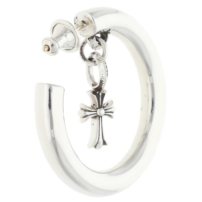 CHROME HEARTS（クロムハーツ） スタックCHクロスフープシルバーピアス