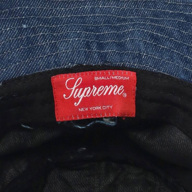 シュプリーム SUPREME 23SS Frayed Patchwork Denim Crusher サイズ:S