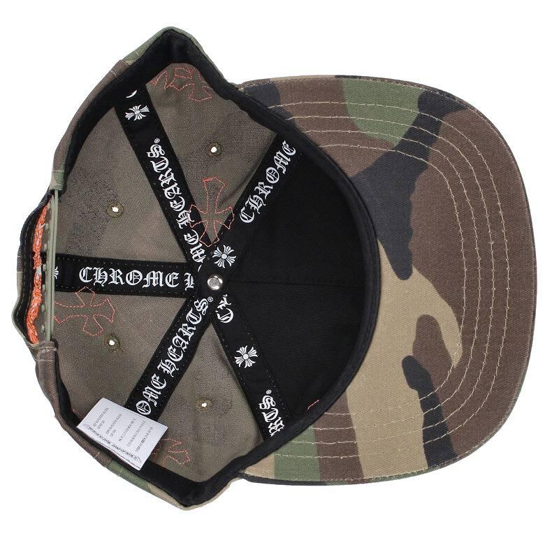 クロムハーツ Chrome Hearts CH HAT サイズ:ONE SIZE クロスパッチベースボール迷彩キャップ帽子 中古 SS13｜rinkan｜03