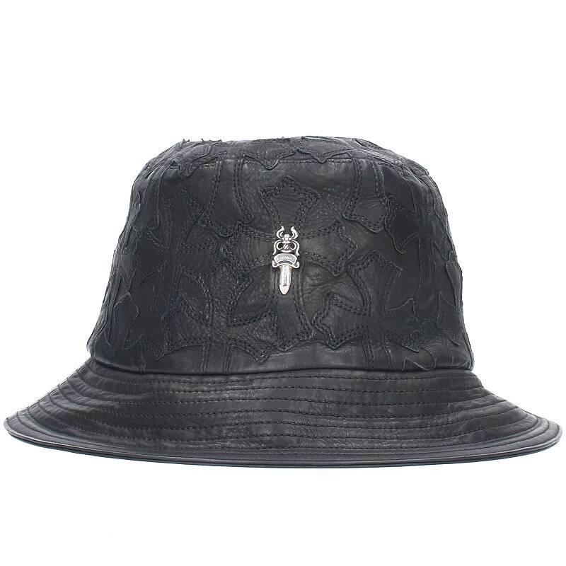 CHROME HEARTS クロムハーツ ハット U-CHUM-LTHR サイズ:S