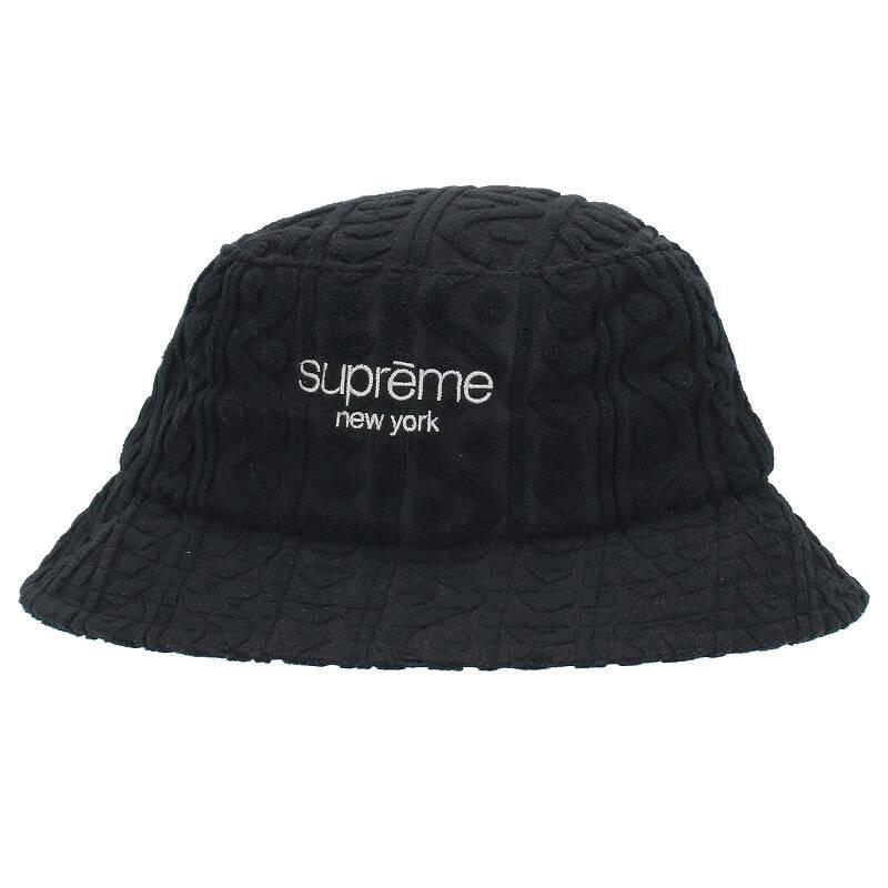 シュプリーム バケットハット 23SS サイズ:S/M テリーパターン 