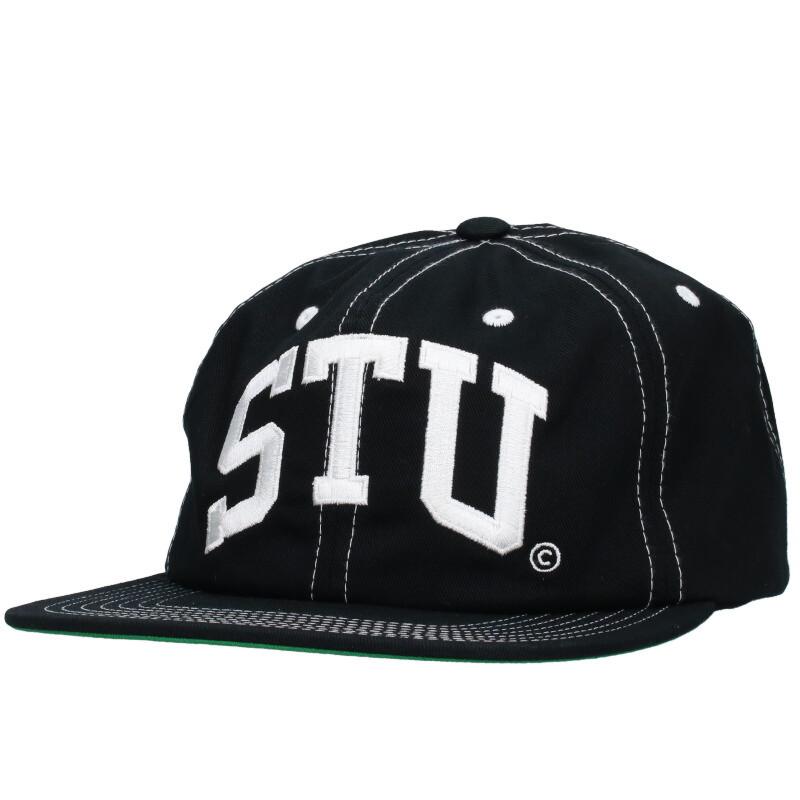 STUSSY ステューシー キャップ 24SS Stu Arch Strapback cap STUSSY ステューシー キャップ 24SS Stu Arch Strapback cap