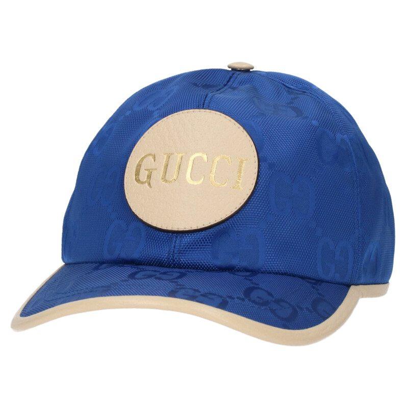 グッチ キャップ 627114 4HK79 サイズ:L オフザグリッドGG柄ナイロン 