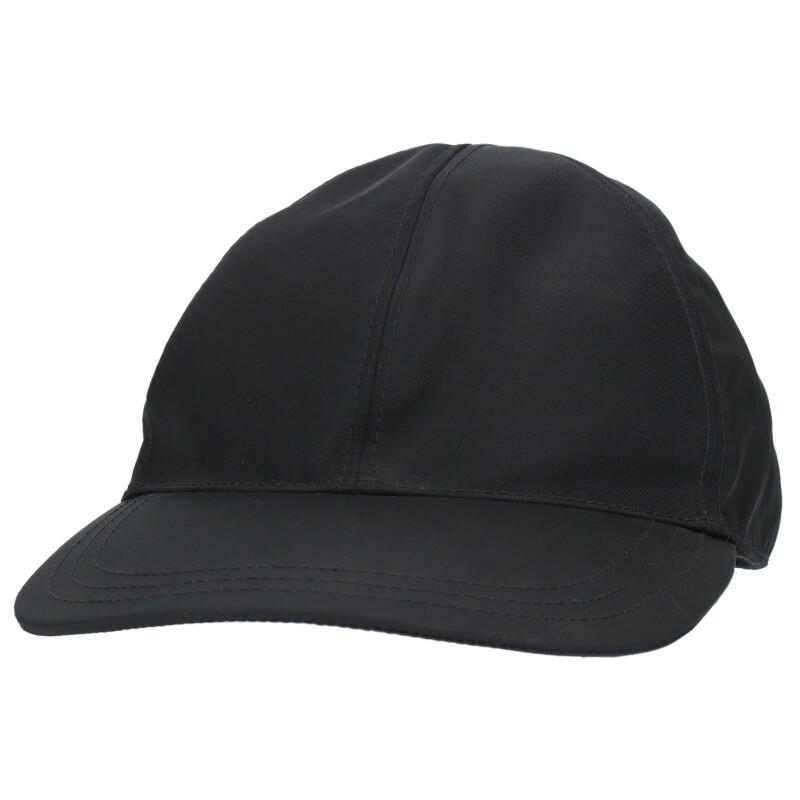 PRADA 三角プレート キャップ 黒M