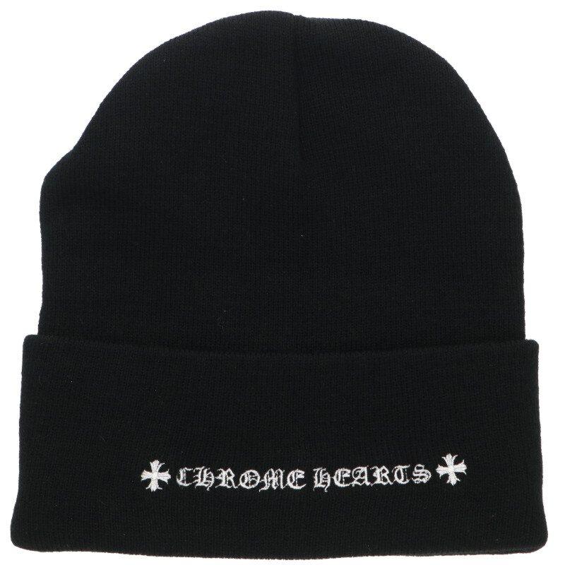 CHROME HEARTS クロムハーツ ニット帽 ウールワッチキャップ CHROME HEARTS クロムハーツ ニット帽 ウールワッチキャップ