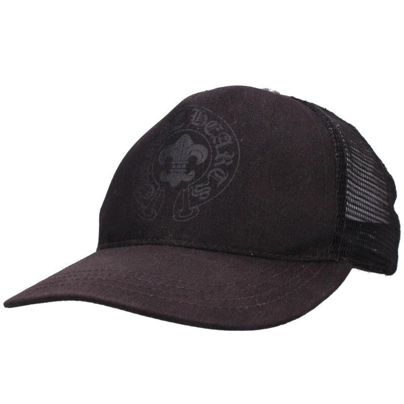 クロムハーツ   TRUCKER CAP トラッカーキャップ ホースシュープリントメッシュキャップ 中古 SS07 CHROME HEARTS（クロムハーツ） TRUCKER CAP トラッカーキャップ