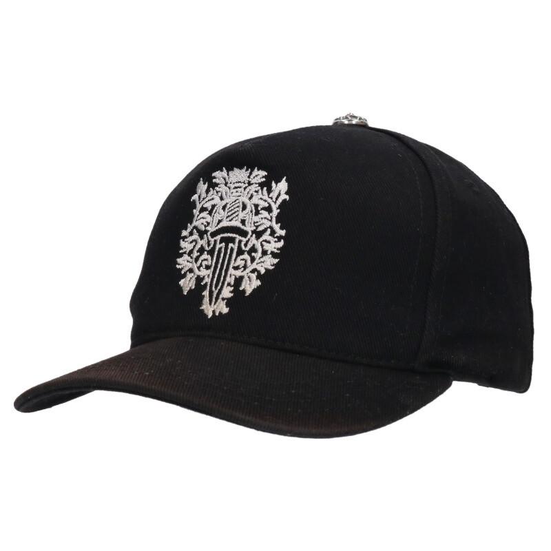 クロムハーツ サイズ:ONE SIZE  TRUCKER CAP デニムトラッカー ヴァインダガー刺繍キャップ帽子 中古 NO05 CHROME HEARTS（クロムハーツ） 帽子 サイズ:ONE SIZE TRUCKER CAP