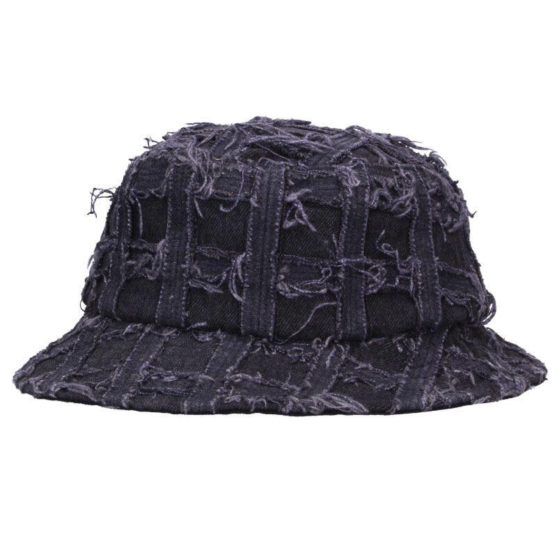 シュプリーム サイズ:M/L  23SS  Patchwork Denim Crusher パッチワークデニムクラッシャーバケットハット 中古 BS99 Supreme（シュプリーム） 帽子 サイズ:M/L 23SS Patchwork Denim