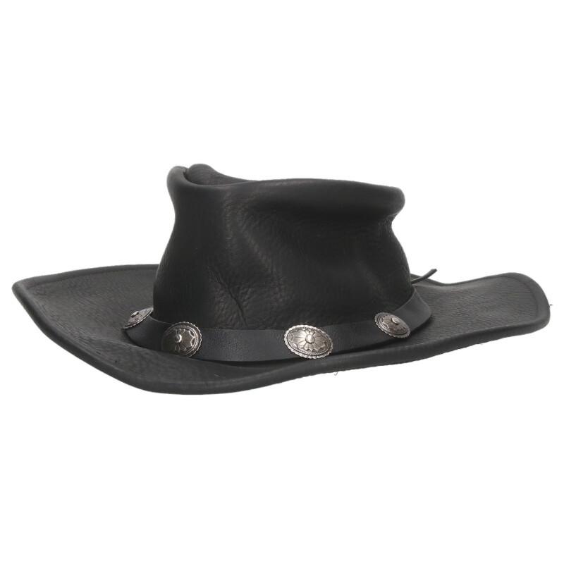 ヘンシェル サイズ:M  HE1111 レザーウエスタンハット 中古 BS99 ヘンシェル サイズ:M HE1111 レザーウエスタンハット 中古 BS99