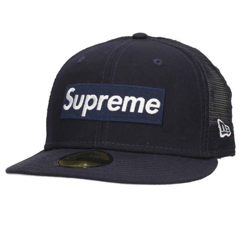 シュプリーム  ニューエラ サイズ:7.375  23SS  New Era Box Logo Mesh Back Cap ボックスロゴメッシュキャップ 中古 BS99 Supreme（シュプリーム） 帽子 ニューエラ サイズ:7.375 23SS New Era