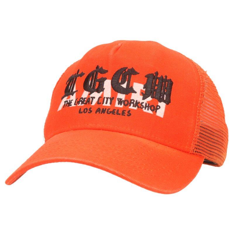 AMIRI（アミリ） サイズ:56-62cm T.G.C.W TRUCKER HAT 英字刺繍ロゴ