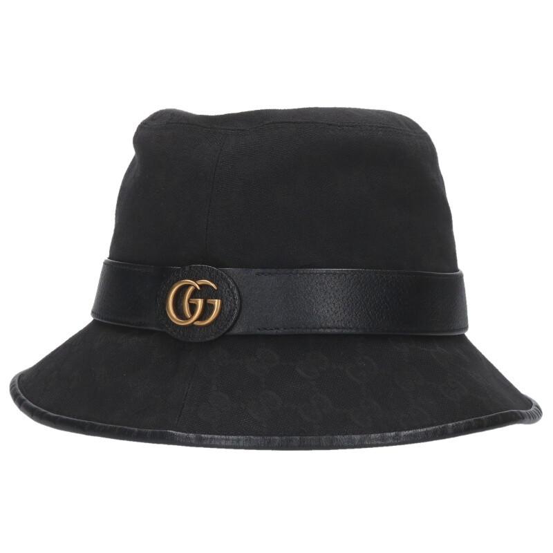 グッチ  576587 4HG53 インターロッキングG GG柄バケットハット メンズ M GUCCI（グッチ） 帽子 サイズ:M 576587 4HG53 インターロッキングG GG