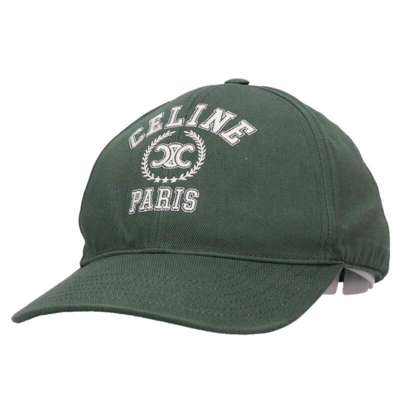 CELINE セリーヌ　キャップ　帽子 CELINE(セリーヌ) ロゴキャップ 帽子 ユニセックス (CELINE/キャップ
