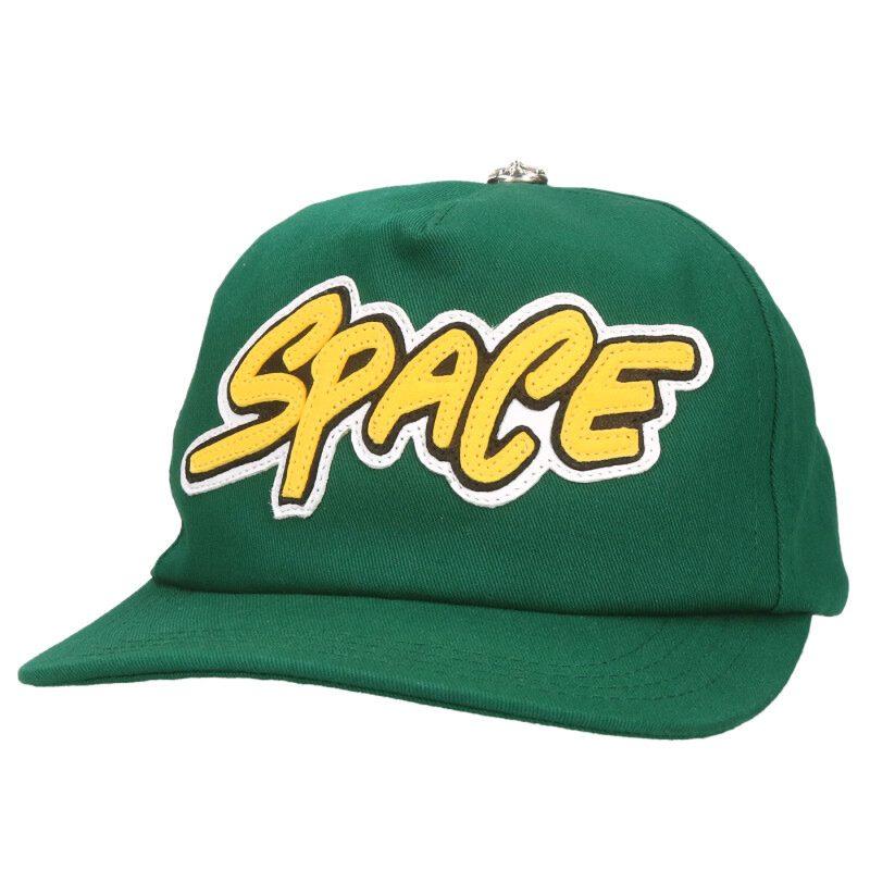 CHROME HEARTS（クロムハーツ） TRUCKER CAP SPACE レザーパッチクロス