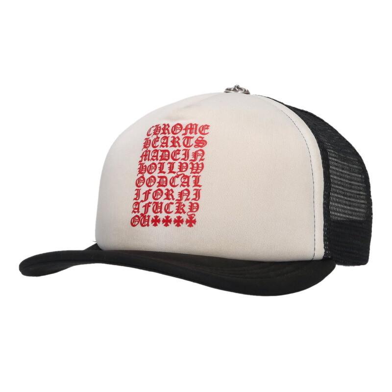 クロムハーツ サイズ:ONE SIZE TRUCKER CAP CHクロスプリント