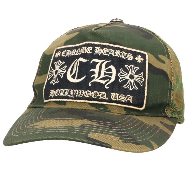 CHROME HEARTS（クロムハーツ） TRUCKER CAP トラッカーキャップ カモ 
