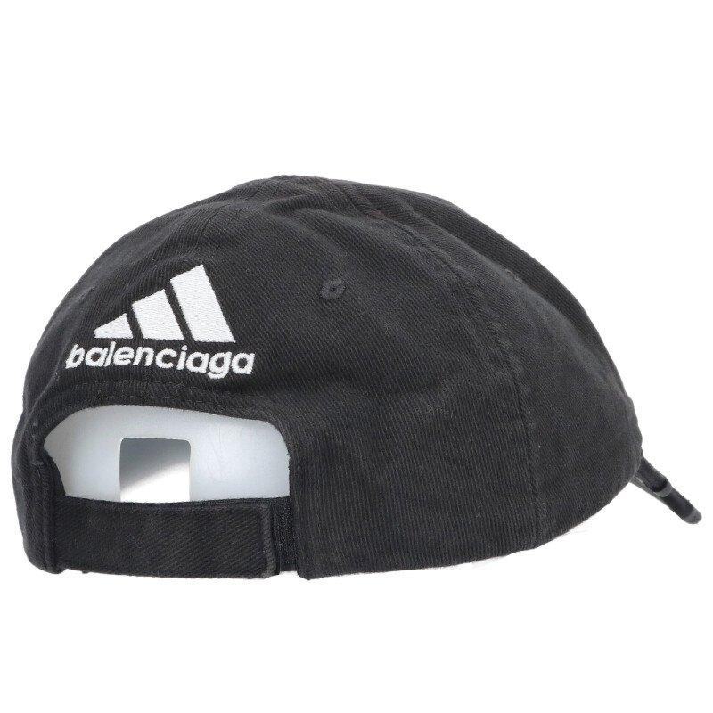 BALENCIAGA（バレンシアガ） 帽子 アディダス サイズ:L 712160 410B2 