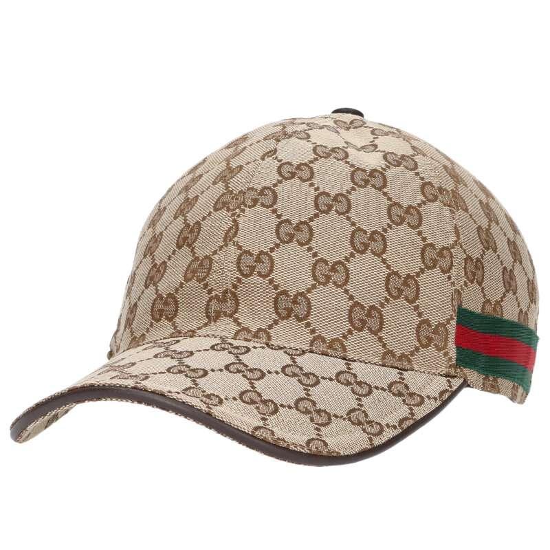 GUCCI（グッチ） サイズ:XL/60 200035 GGキャンバスシェリーライン 